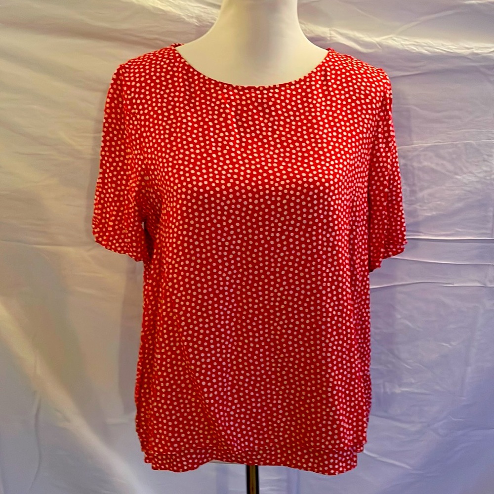 Boden Polka Dot Blouse